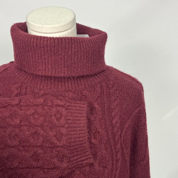 ✨ GUESS Red Turtleneck Winter Sweater - Size L - New w/ Tag! ✨ - Picture 5 of 5